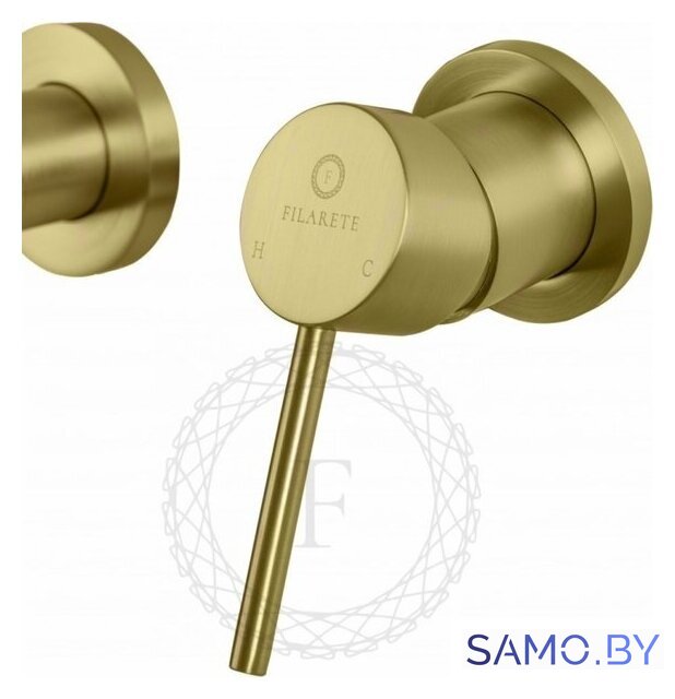 Смеситель Filarete Roun FL4020 (матовое золото) - Изображение №6 — Интернет-магазин samo.by