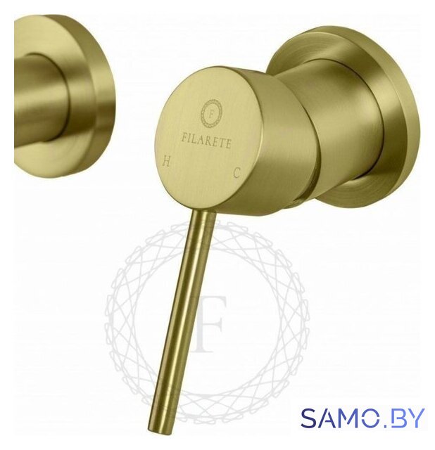 Смеситель Filarete Roun FL4020 (матовое золото) - Изображение №14 — Интернет-магазин samo.by
