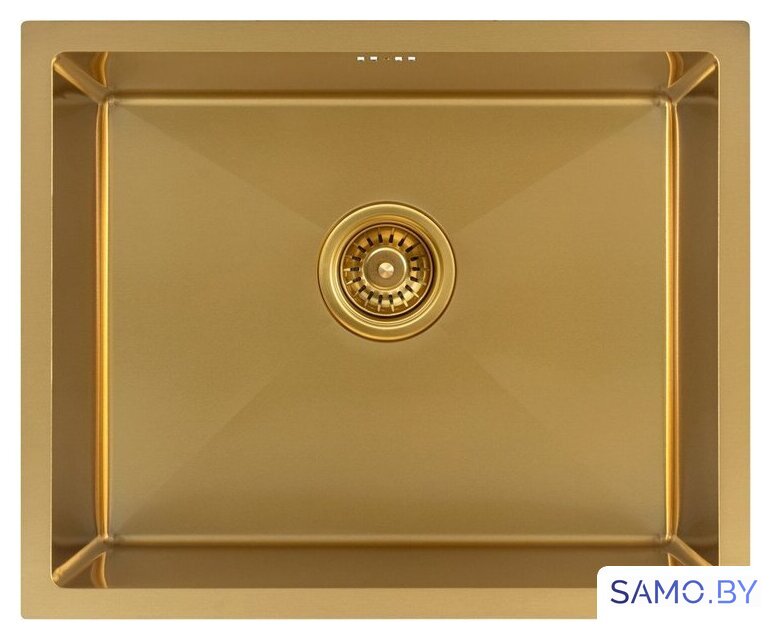 Кухонная мойка ARFEKA ECO AR 550*450 GOLD PVD NANO - Изображение №2 — Интернет-магазин samo.by