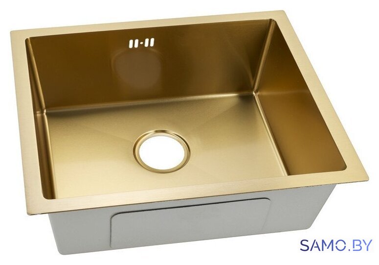 Кухонная мойка ARFEKA ECO AR 550*450 GOLD PVD NANO - Изображение №5 — Интернет-магазин samo.by