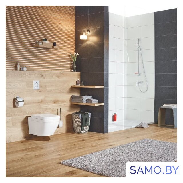 Унитаз подвесной Grohe Euro 3920600H (без сиденья) - Изображение №3 — Интернет-магазин samo.by