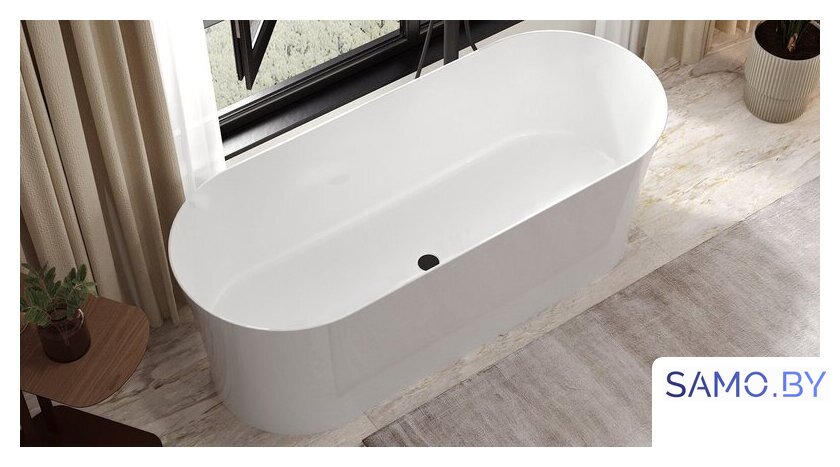 Ванна Belux Берген Бг-1700 (18, белый матовый/Solid Surface) - Изображение №4 — Интернет-магазин samo.by