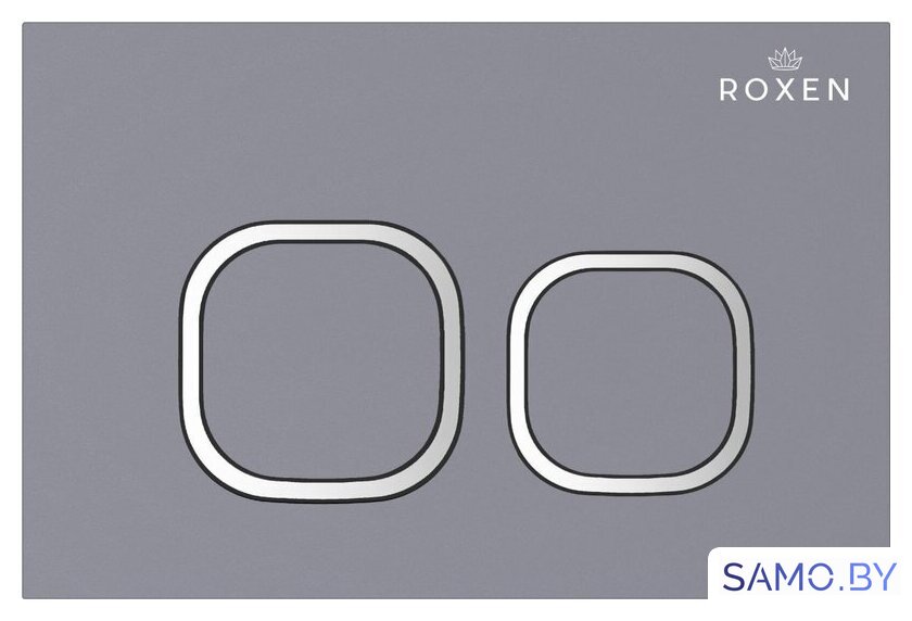 Унитаз подвесной Roxen Egg в комплекте с инсталляцией StounFix Dual Fresh 6 в 1 966436 (кнопка: серый бетон) - Изображение №7 — Интернет-магазин samo.by