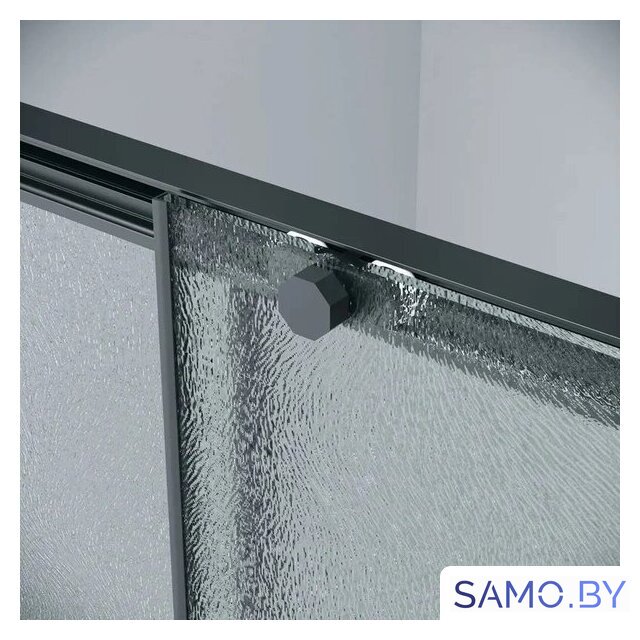 Душевая стенка Grossman Style 90x195 200.K33.05.90.21.02 (черный матовый/стекло шиншилла) - Изображение №9 — Интернет-магазин samo.by