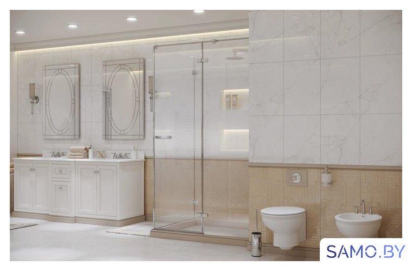 Душевой уголок Ambassador Abner 10011104R 120х90 - Изображение №4 — Интернет-магазин samo.by