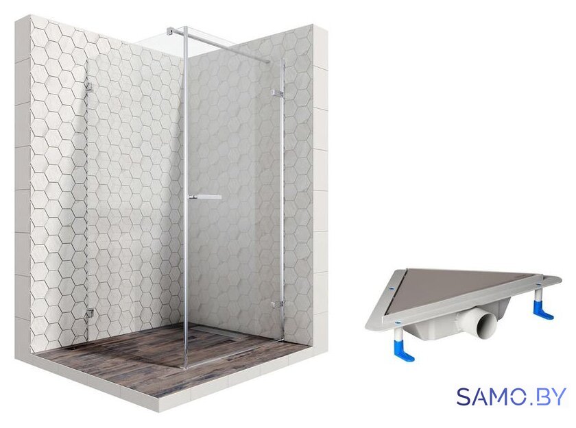 Душевой уголок Ambassador Set 10011101R-ST7 - Изображение №1 — Интернет-магазин samo.by