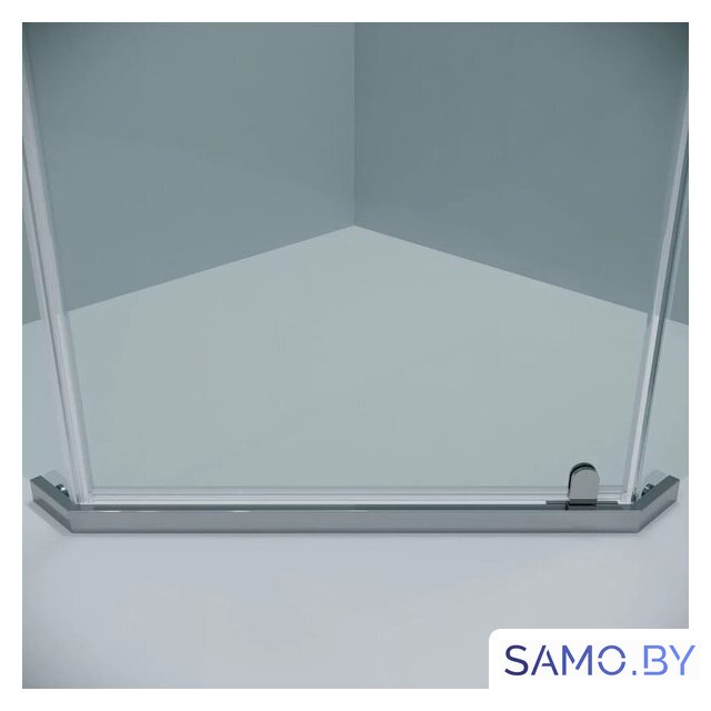 Душевой уголок Grossman Pragma 90x90x195 302.K33.03.9090.10.00 (хром/прозрачное стекло) - Изображение №4 — Интернет-магазин samo.by