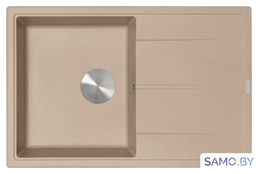 Кухонная мойка ZorG Rock 78 Premium beige - Изображение №3 — Интернет-магазин samo.by