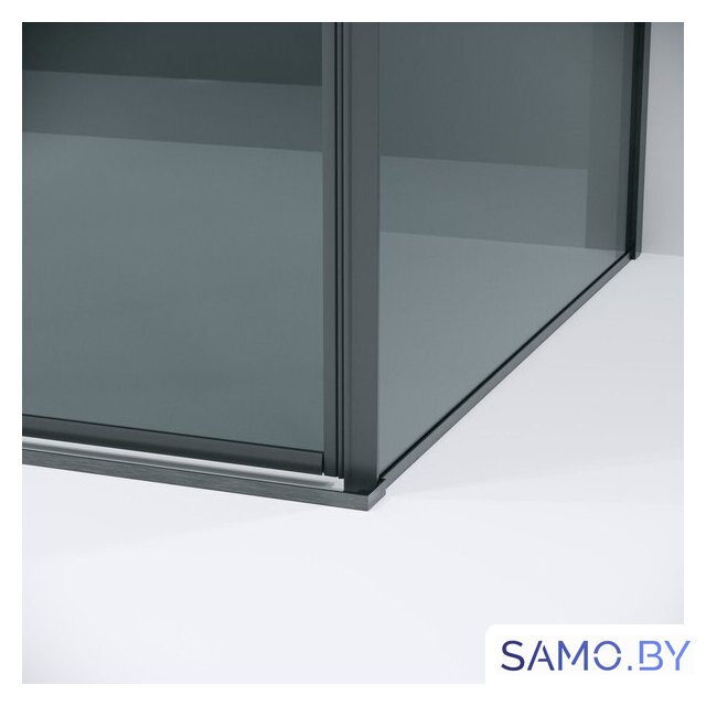 Душевой уголок Grossman Galaxy 100x80x195 120.K33.01.1080.42.10 (графит сатин/стекло тонированное) - Изображение №5 — Интернет-магазин samo.by