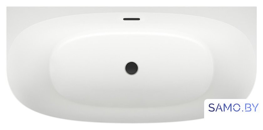 Ванна Wellsee Belle Spa 2.0 160x75 235801003 (пристенная ванна белый глянец, экран, ножки, сифон-автомат матовый черный) - Изображение №4 — Интернет-магазин samo.by
