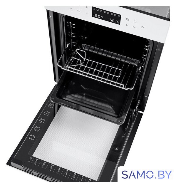 Электрический духовой шкаф MAUNFELD EOEH5110W - Изображение №5 — Интернет-магазин samo.by