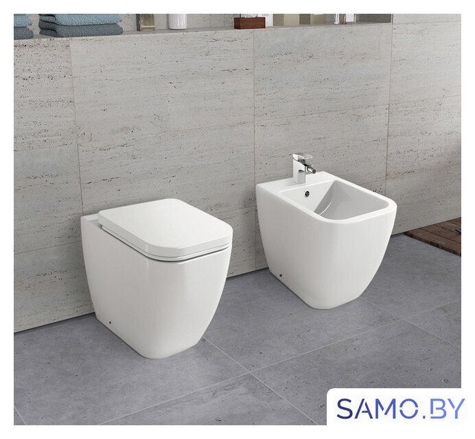 Унитаз приставной Lavinia Boho One 33020050 (чаша, пневмокрышка) - Изображение №3 — Интернет-магазин samo.by