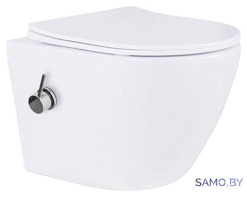Унитаз подвесной Roxen Antares 530185-01X Rimless Soft Close с функцией биде - Изображение №3 — Интернет-магазин samo.by