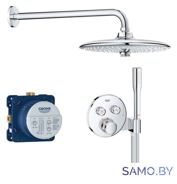 Душевая система  Grohe Grohtherm Smartcontrol 34744000 - Изображение №1 — Интернет-магазин samo.by
