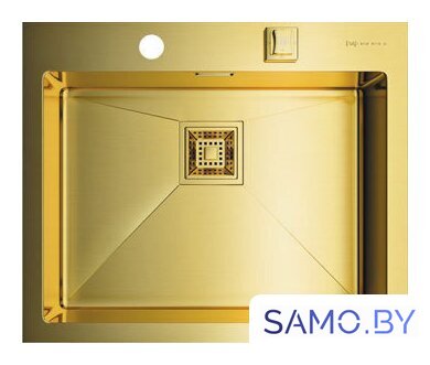 Кухонная мойка Omoikiri Akisame 59-LG 4973082 (светлое золото) - Изображение №1 — Интернет-магазин samo.by