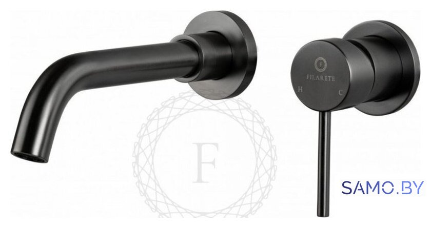 Смеситель Filarete Roun FL4020 (графит) - Изображение №1 — Интернет-магазин samo.by