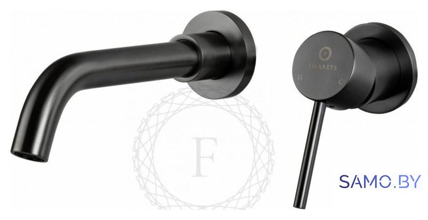 Смеситель Filarete Roun FL4020 (графит) - Изображение №3 — Интернет-магазин samo.by