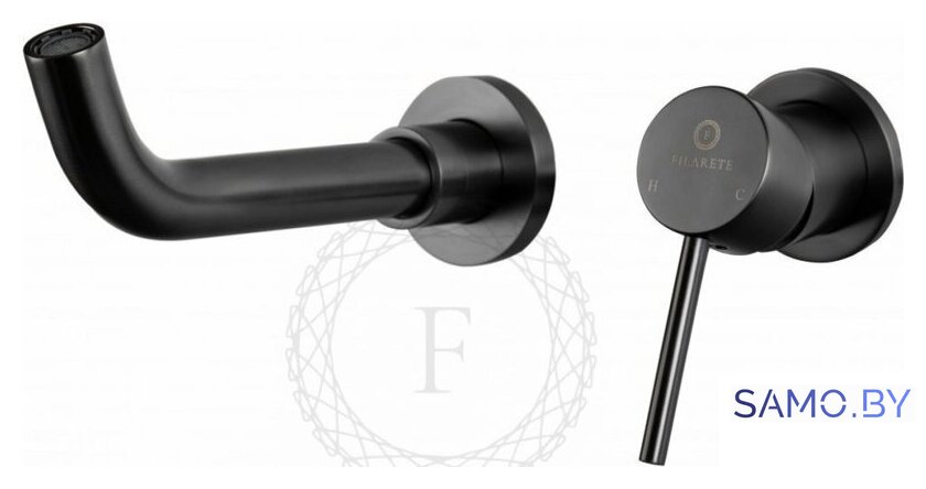 Смеситель Filarete Roun FL4020 (графит) - Изображение №4 — Интернет-магазин samo.by