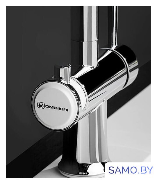 Смеситель Omoikiri Akeno C-BL (хром/черный) - Изображение №2 — Интернет-магазин samo.by