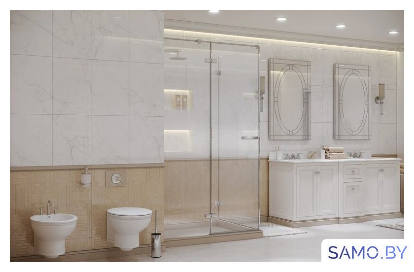 Душевой уголок Ambassador Abner 10011104L 120х90 - Изображение №4 — Интернет-магазин samo.by