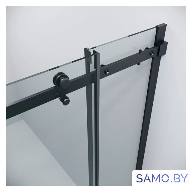 Душевой уголок Grossman Classic 80x80x195 300.K33.04.8080.21.00 (черный матовый/прозрачное стекло) - Изображение №15 — Интернет-магазин samo.by