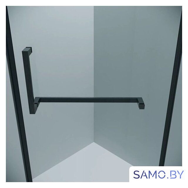 Душевой уголок Grossman Pragma 100x100x195 302.K33.03.1010.42.00 (графит сатин/прозрачное стекло) - Изображение №3 — Интернет-магазин samo.by