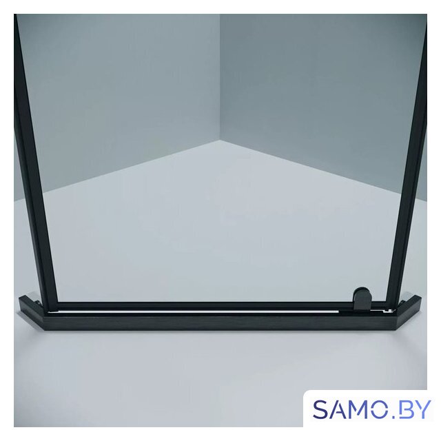 Душевой уголок Grossman Pragma 100x100x195 302.K33.03.1010.42.00 (графит сатин/прозрачное стекло) - Изображение №4 — Интернет-магазин samo.by
