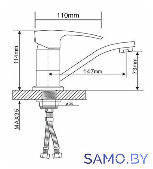 Смеситель Gappo Jacob G4507 - Изображение №16 — Интернет-магазин samo.by