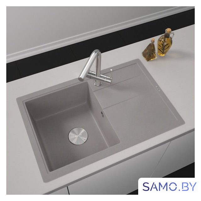 Кухонная мойка ZorG Rock 78 Premium alumetallic - Изображение №1 — Интернет-магазин samo.by