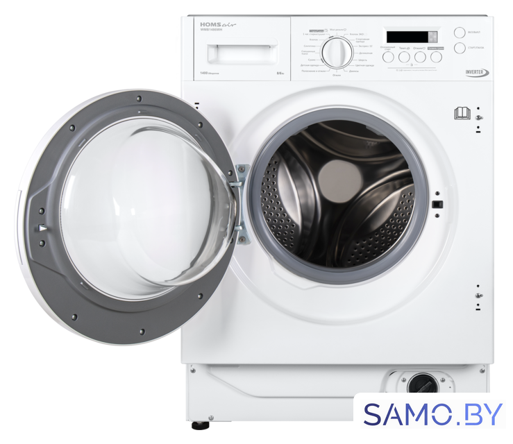 Стирально-сушильная машина HOMSair WMB1486WH - Изображение №3 — Интернет-магазин samo.by