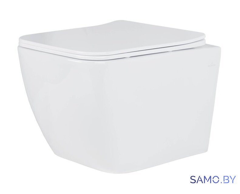 Унитаз подвесной Roxen Cube Bidet 530135-01X Rimless Soft Close с функцией биде - Изображение №6 — Интернет-магазин samo.by