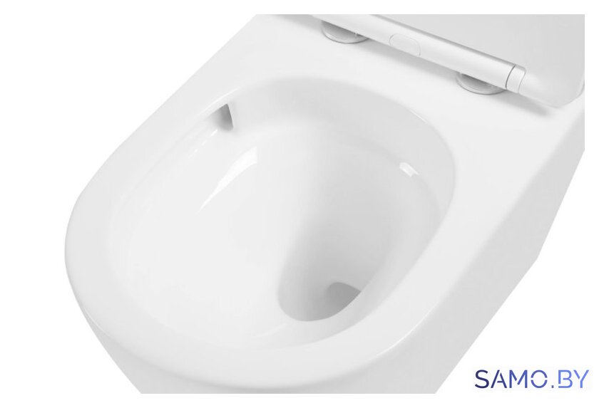 Унитаз подвесной Roxen Antares Tornado Long в комплекте с инсталляцией StounFix Dual Fresh 6 в 1 868411 (кнопка: белый глянцевая) - Изображение №9 — Интернет-магазин samo.by