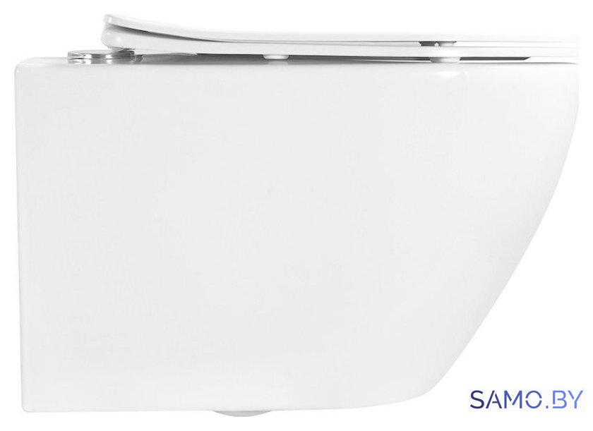 Унитаз подвесной Roxen Antares Tornado Long в комплекте с инсталляцией StounFix Dual Fresh 6 в 1 868411 (кнопка: белый глянцевая) - Изображение №8 — Интернет-магазин samo.by