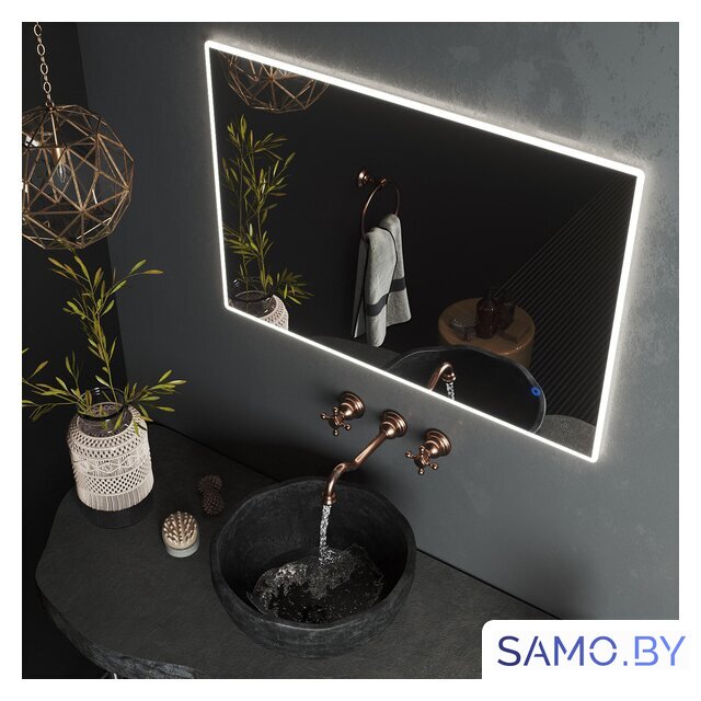  Roxen Зеркало Gotem Long 510165-100 100х70 - Изображение №3 — Интернет-магазин samo.by