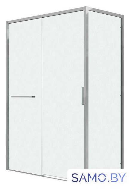 Душевой уголок Grossman Style 100x70x195 120.K33.05.1070.10.02 (хром/стекло шиншилла) - Изображение №1 — Интернет-магазин samo.by