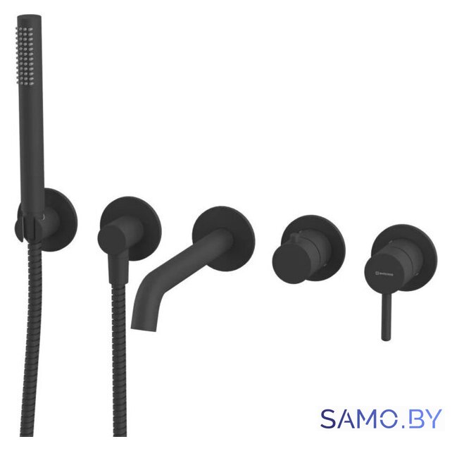 Смеситель Whitecross YSET1240BL (черный матовый) - Изображение №1 — Интернет-магазин samo.by
