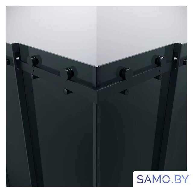 Душевой уголок Grossman Classic 80x80x195 300.K33.04.8080.21.10 (черный матовый/тонированное стекло) - Изображение №13 — Интернет-магазин samo.by