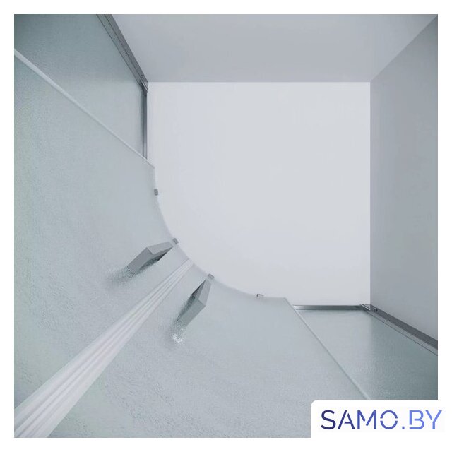 Душевой уголок Grossman Cosmo 80x80x195 301.K33.02.8080.10.02 (хром/шиншилла стекло) - Изображение №6 — Интернет-магазин samo.by