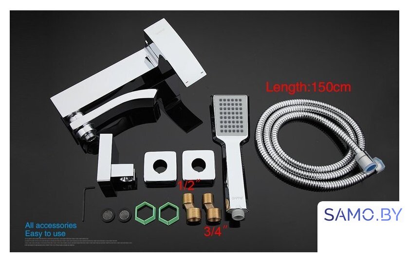 Смеситель Gappo G3207 - Изображение №13 — Интернет-магазин samo.by