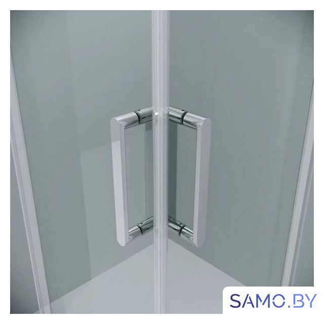 Душевой уголок Grossman Classic 90x90x195 300.K33.04.9090.10.00 (хром/прозрачное стекло) - Изображение №3 — Интернет-магазин samo.by