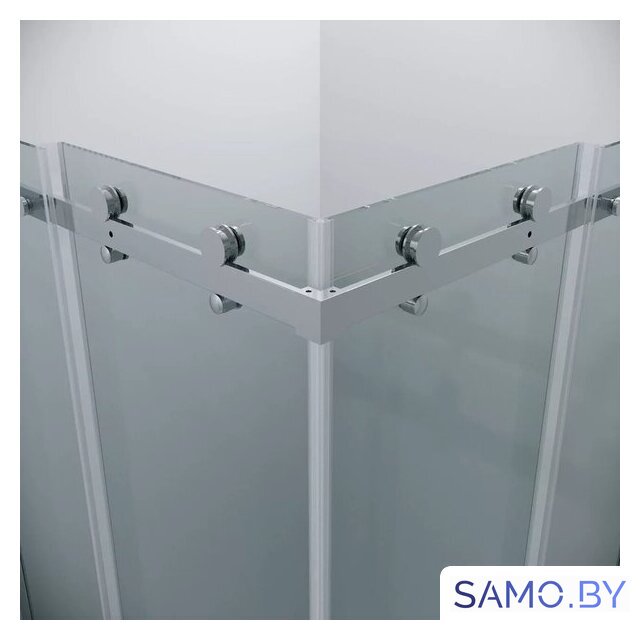 Душевой уголок Grossman Classic 90x90x195 300.K33.04.9090.10.00 (хром/прозрачное стекло) - Изображение №14 — Интернет-магазин samo.by