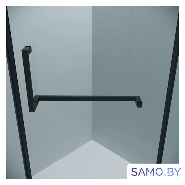 Душевой уголок Grossman Pragma 100x100x195 302.K33.03.1010.21.00 (черный матовый/прозрачное стекло) - Изображение №3 — Интернет-магазин samo.by