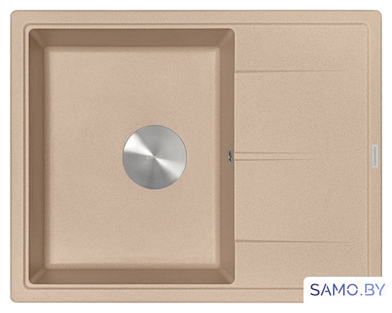Кухонная мойка ZorG Rock 65 Premium beige - Изображение №2 — Интернет-магазин samo.by