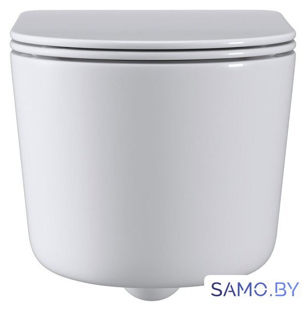 Унитаз подвесной Roxen Simple Compact в комплекте с инсталляцией StounFix Dual Fresh 6 в 1 966686 (кнопка: бежевый) - Изображение №6 — Интернет-магазин samo.by