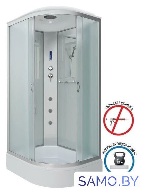 Душевая кабина Niagara NG-33194-14LF 110x90 (матовое стекло) - Изображение №1 — Интернет-магазин samo.by