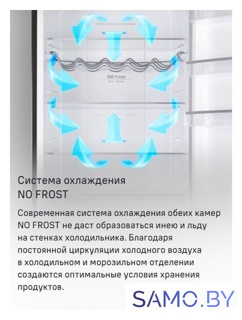 Холодильник MAUNFELD MFF200NFW Inverter - Изображение №12 — Интернет-магазин samo.by