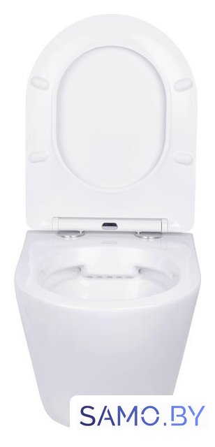 Унитаз подвесной Roxen Antares в комплекте с инсталляцией StounFix Dual Fresh 6 в 1 968010 (кнопка: золото глянцевое ) - Изображение №6 — Интернет-магазин samo.by
