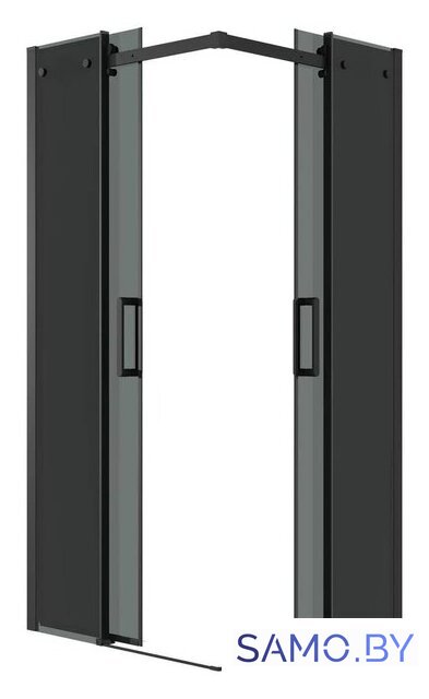 Душевой уголок Grossman Classic 90x90x195 300.K33.04.9090.21.10 (черный матовый/тонированное стекло) - Изображение №12 — Интернет-магазин samo.by