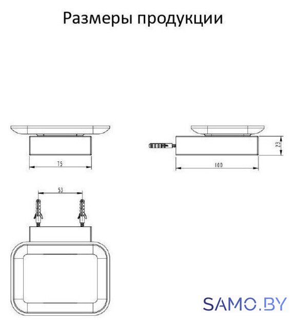 Мыльница Grocenberg AC0023 (графит) - Изображение №2 — Интернет-магазин samo.by