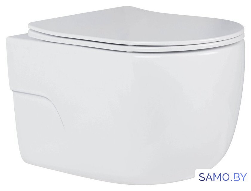 Унитаз подвесной Roxen Porto 530155-01 Rimless Soft Close - Изображение №5 — Интернет-магазин samo.by